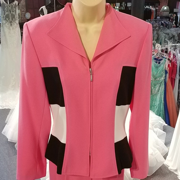 Lauren Taylor fully lined Pant Suit  NWOT - Picture 2 of 9